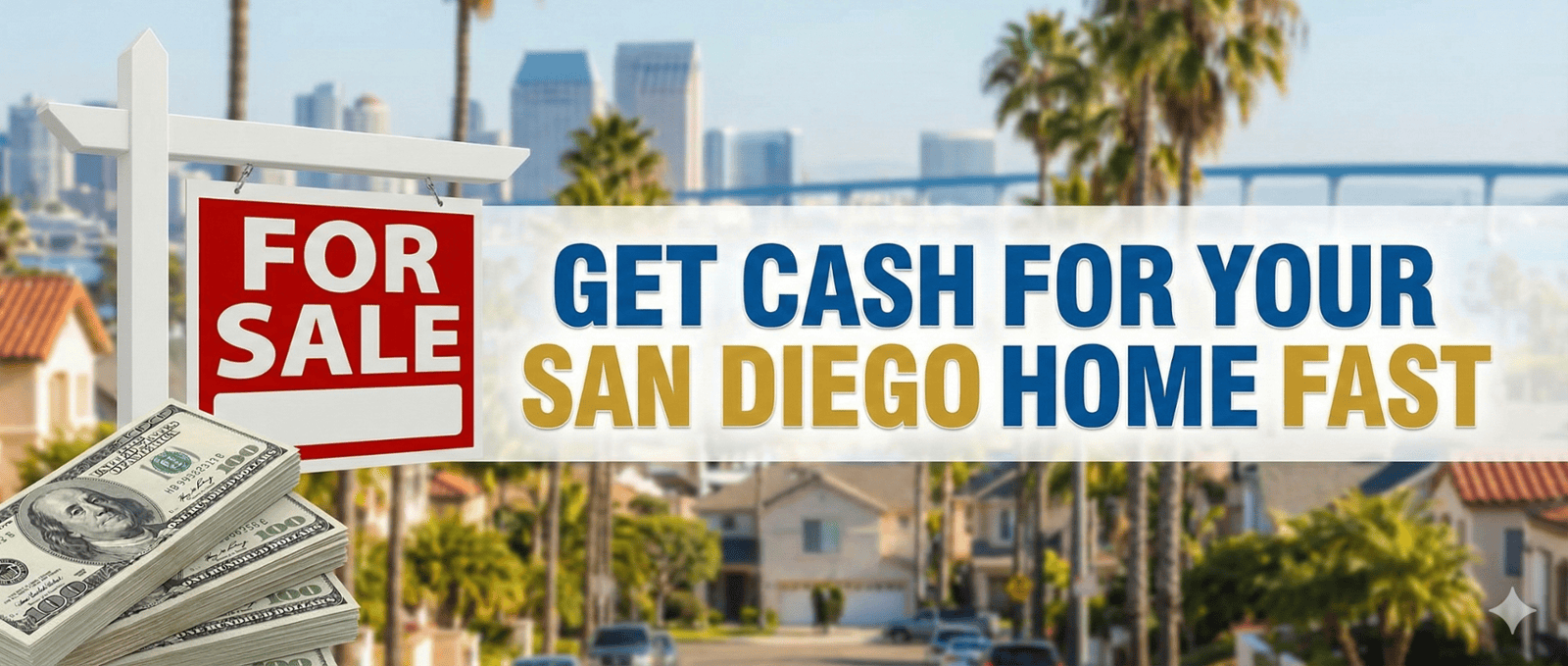 Get cash for your San Diego home fast