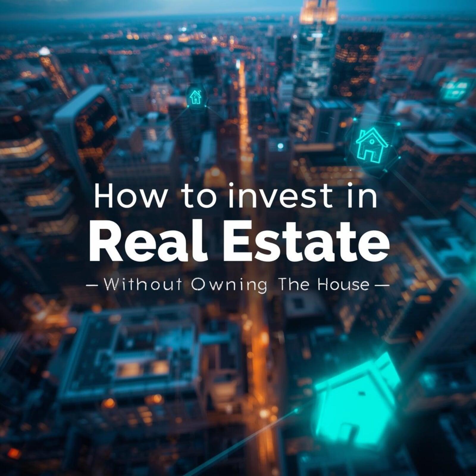 How to Invest in Real Estate Without Owning the House