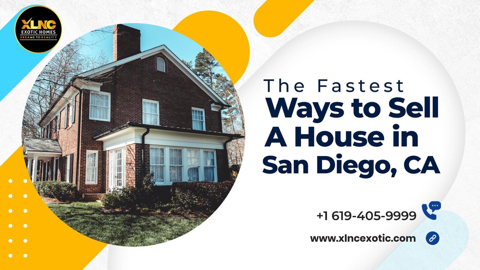 Sell My House Fast in San Diego, California